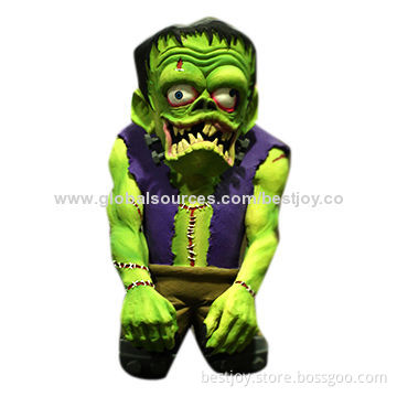 Customized Holiday Gift Zombie Cartoon Bobble Head, Personalized Gift Available for Many Occasion